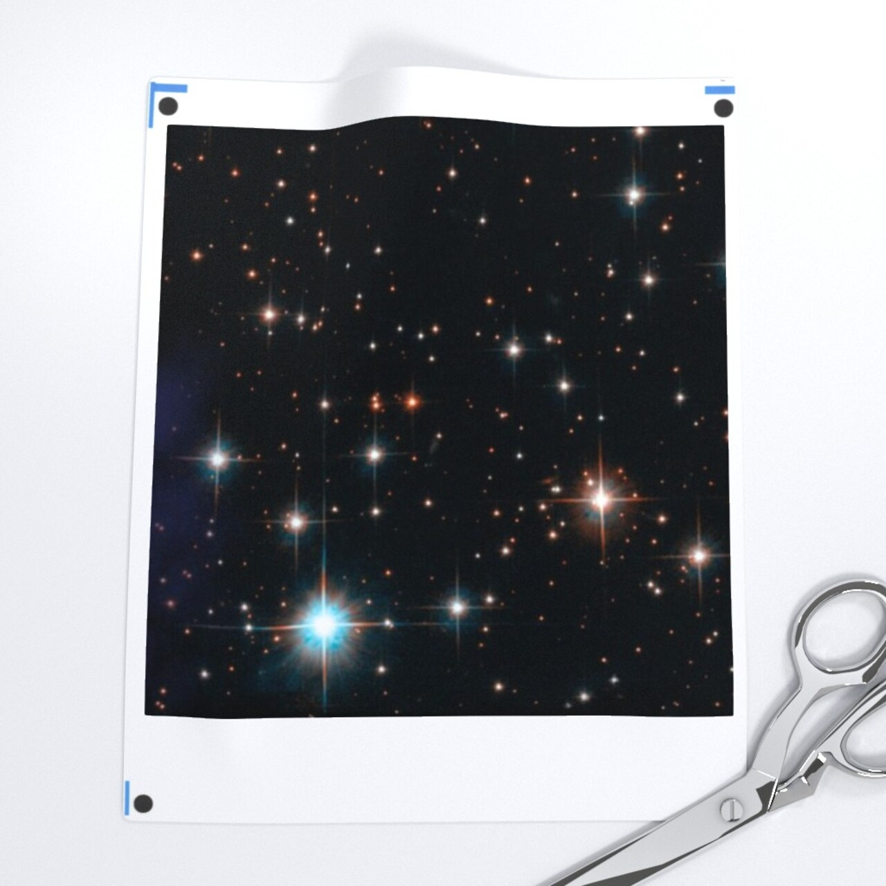 Galaxy Space Universe Stars Sky Custom Printed Fabric by Spoonflower Various Fabrics by the Yard or Fat Quarter